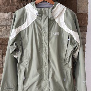 Womens Medium The North Face HyVent Weatherproof Ski Snow Outer Shell Coat